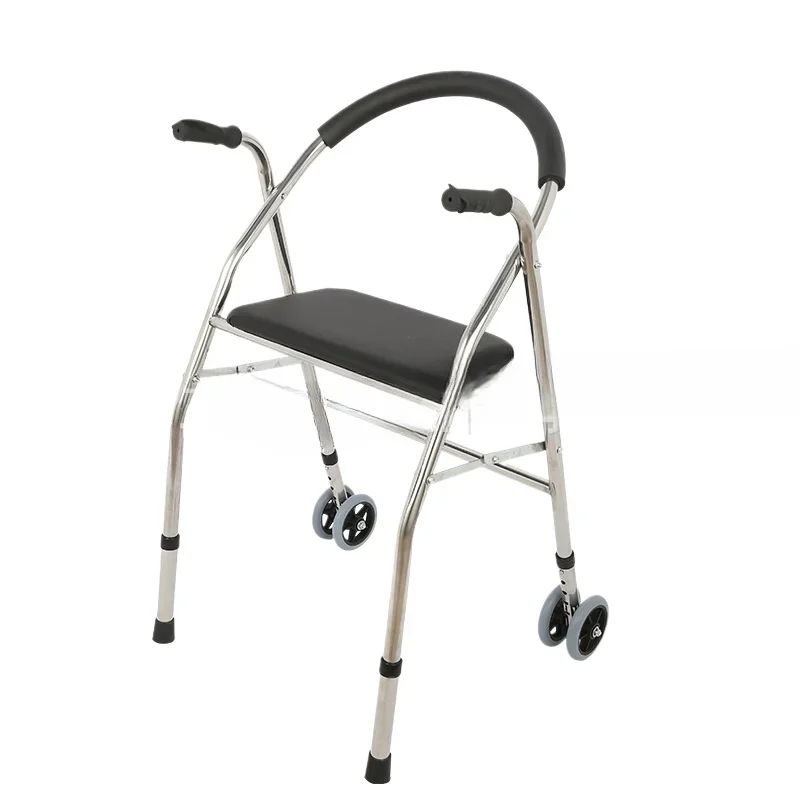 

Складная тележка для пожилых людей из нержавеющей стали