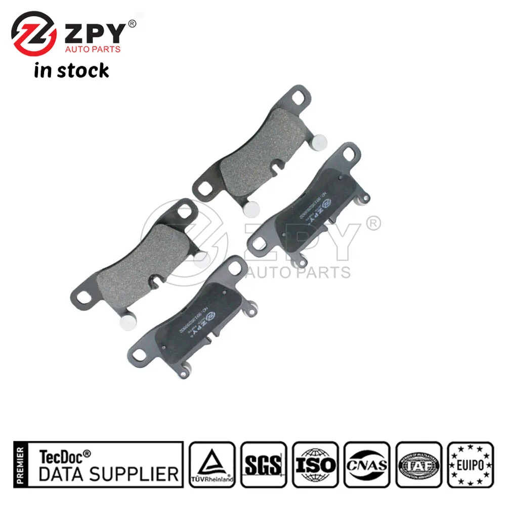 ZPY 新品質セラミックブレーキパッド 2016 ポルシェ 911 991 352 939 02