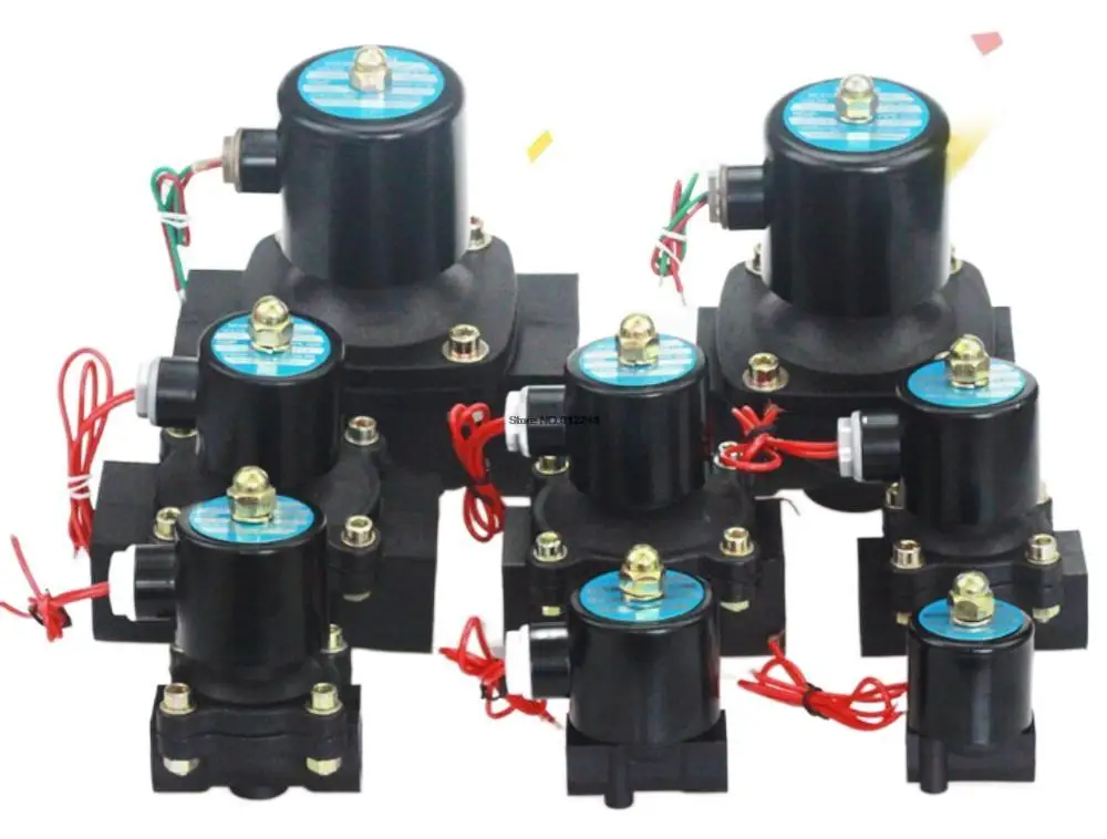 

2W Engineering Plastic Electric Solenoid Valve Electromagnetic Valve Normally Close DN8 DN10 DN15 DN20 DN25 DN32 DN40 DN50