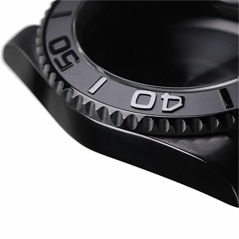 

Black Brushed Bezel Watch Case with Sapphire Crystal Water Resistant for NH35 Nh36 Nh34 Automatic Mechanical Movement SKX Mods correas apple watch apple watch часы