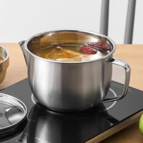 1100ML Multi-use Stainless Steel Gravy Oil Soup Fat Separator Grease Oiler Filter Strainer Bowl Home Kitchen Cooking Tools ﻿