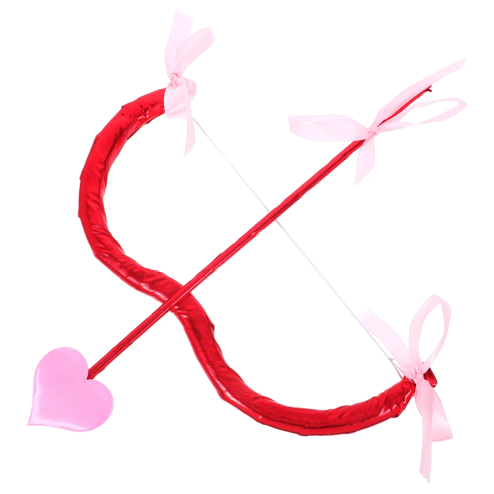 Cupid Bow Props Valentine Party Costume Accessories Lightweight Design Halloween Cosplay Supplies Valentines Day Photo Props Toy