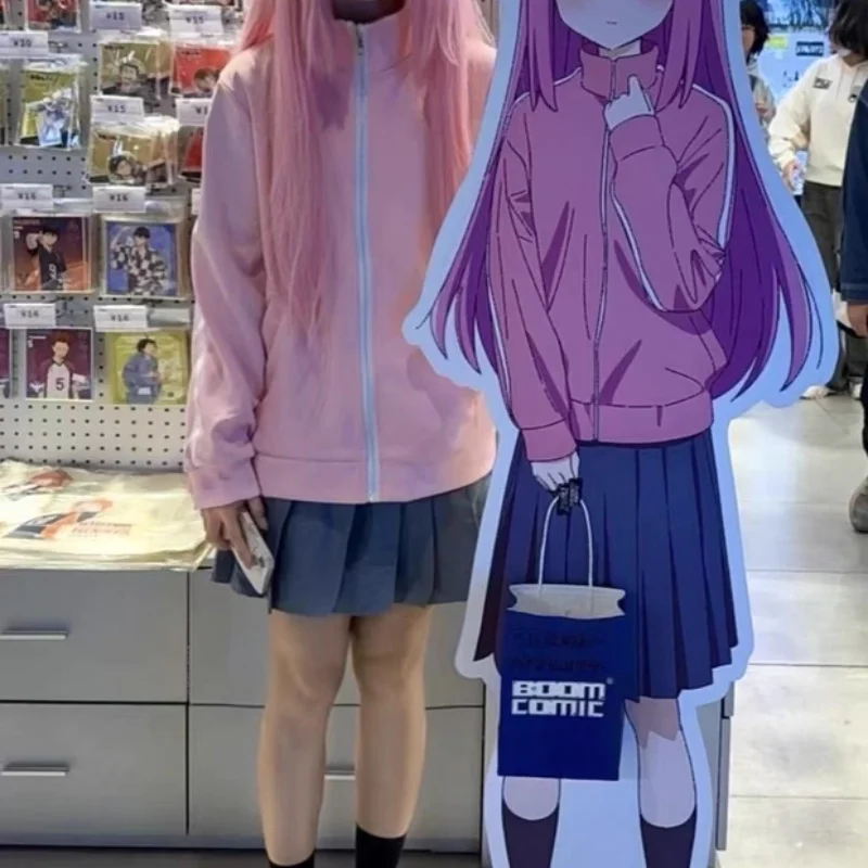 بوتشي الصخرة! Bocchi Hitori Gotou Ichiri الزي الهدايا أنيمي تأثيري فستان عالي الجودة ملابس يومية في المخزون ملابس رياضية