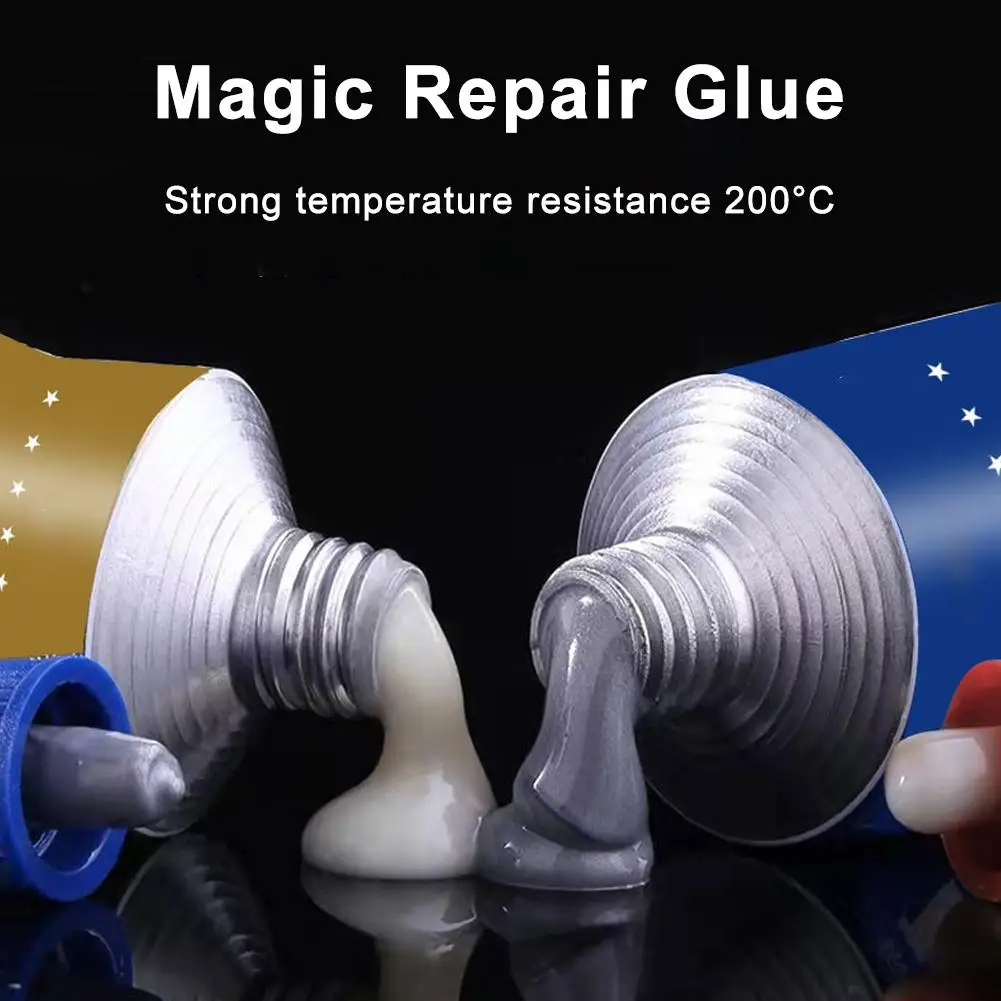 1+1 Metal Welding Adhesive Metal Repair Welding Rubber Strong Adhesive Waterproof Bonding Glue Universal Strong Metal Repair