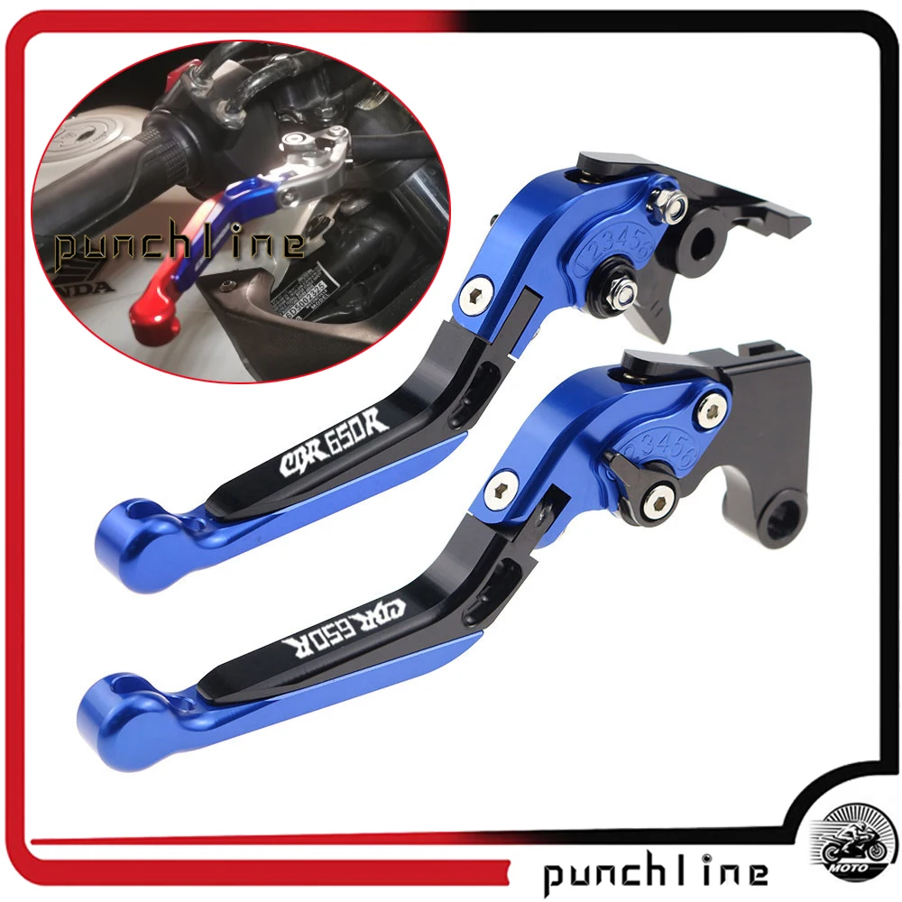 

Fit CBR650R 2014-2022 Clutch Levers For CBR 650R CBR 650 R Folding Extendable Brake Handles