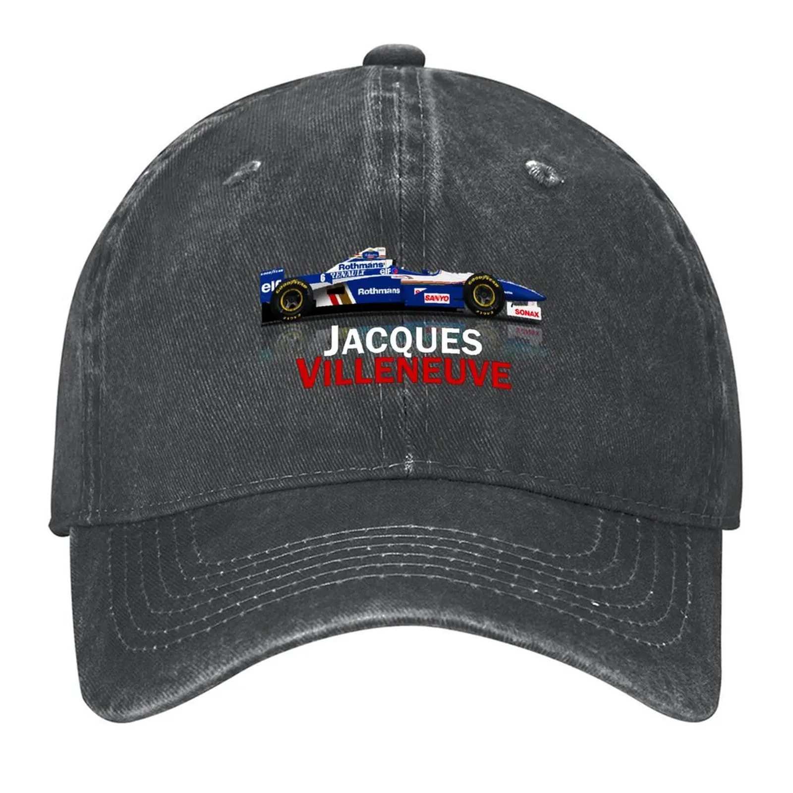 

Jacques Villeneuve - Williams FW18 - Large Text Baseball Cap Luxury man cap Trucker Hat Vintage Baseball For Men Women's