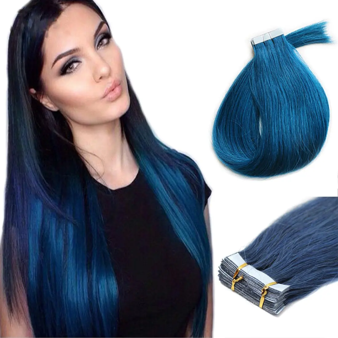 

20 шт./упак., лента для наращивания перуанских человеческих волос, уток волос Remy, 22 дюйма, 24 дюйма, 26 дюймов, 28 дюймов, прямые, 150 г, оптом для женщин, без выпадения