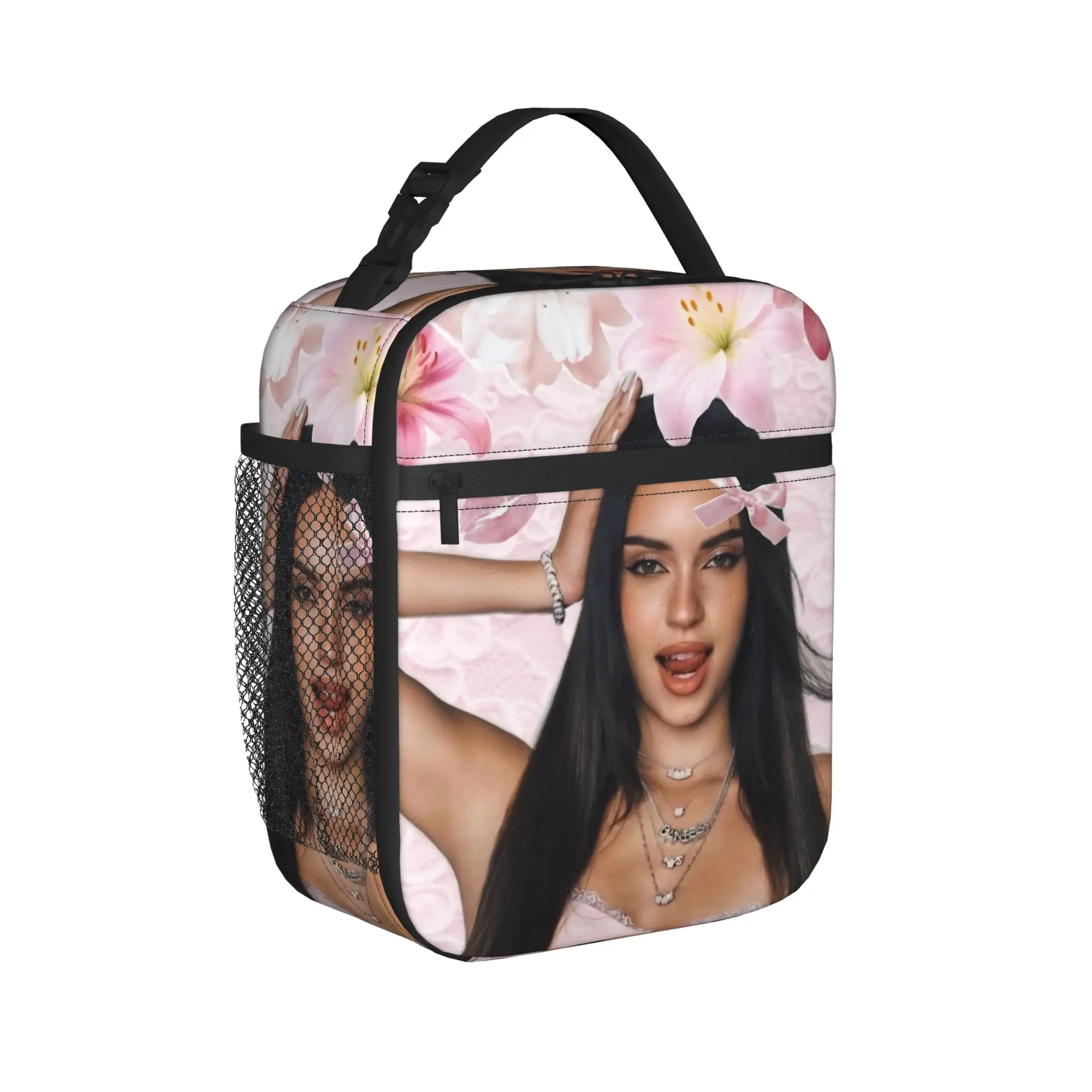 Daniela Katseyes Kpop Girl Group Thermal Insulated Lunch Bag for Work  Portable Food Container Bags Thermal Cooler Food Box