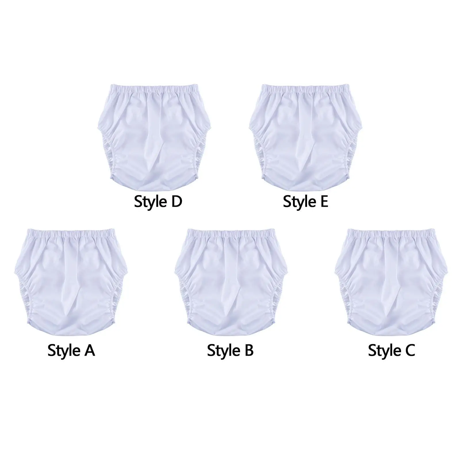 

Чехол для подгузников для взрослых, моющийся, стильный, дышащий, удобные трусы, многоразовое нижнее белье, защита