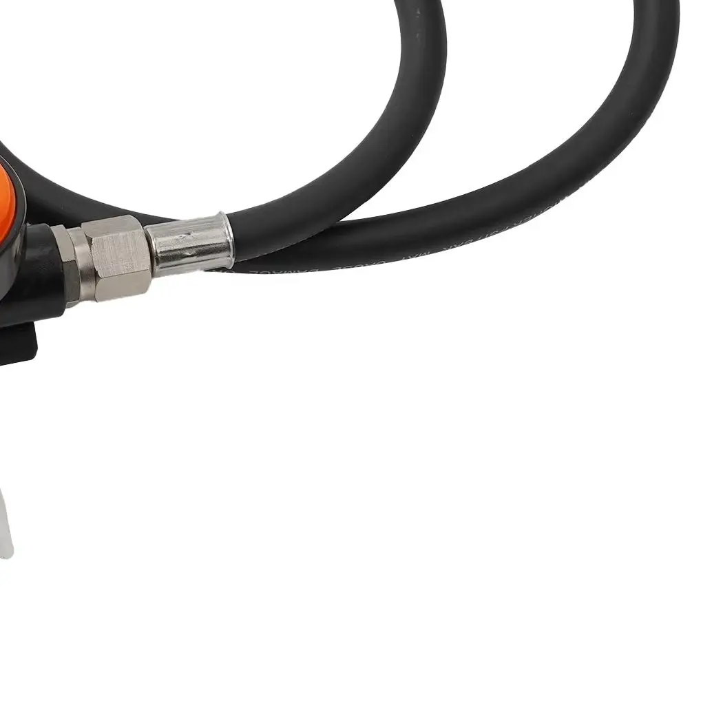 

Orange Yellow Silicone Mouthpiece 145PSI Mechanically Balanced Flow Resistant Second Stage Regulator For Scuba Diving Tool