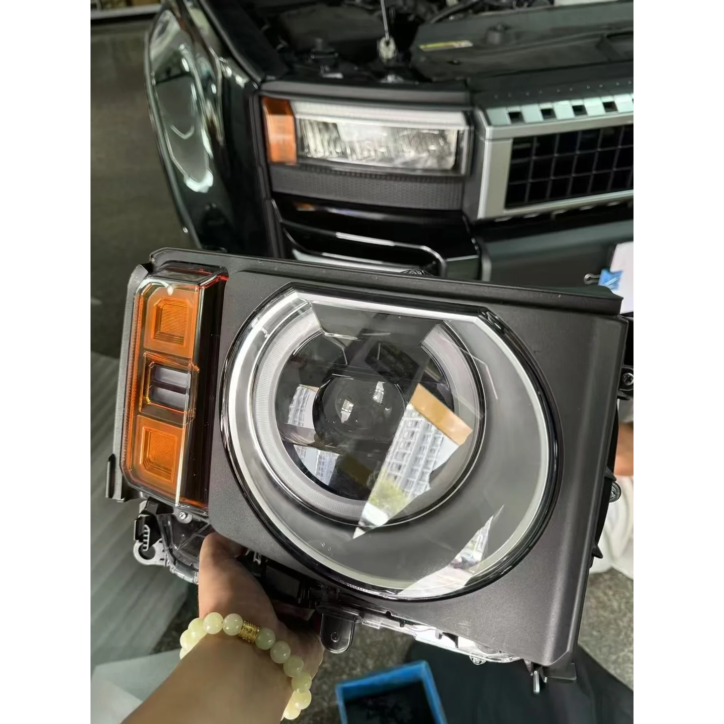 

Оригинальная светодиодная фара, запасная часть для Land Cruiser LC250 2024, оригинальная заводская версия, оригинальные фары