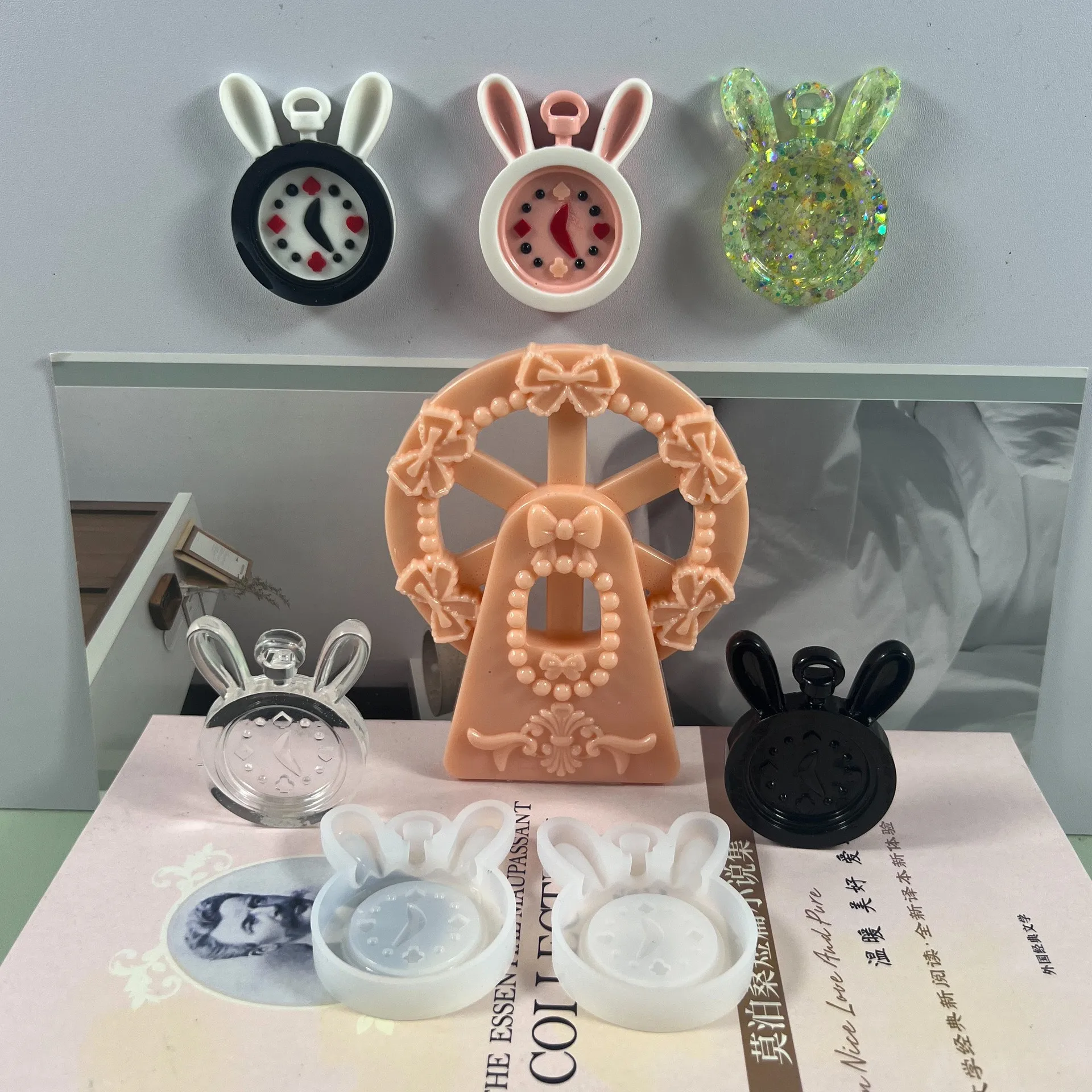 Diy Bow Ferris Wheel Windmill Silicone Mold