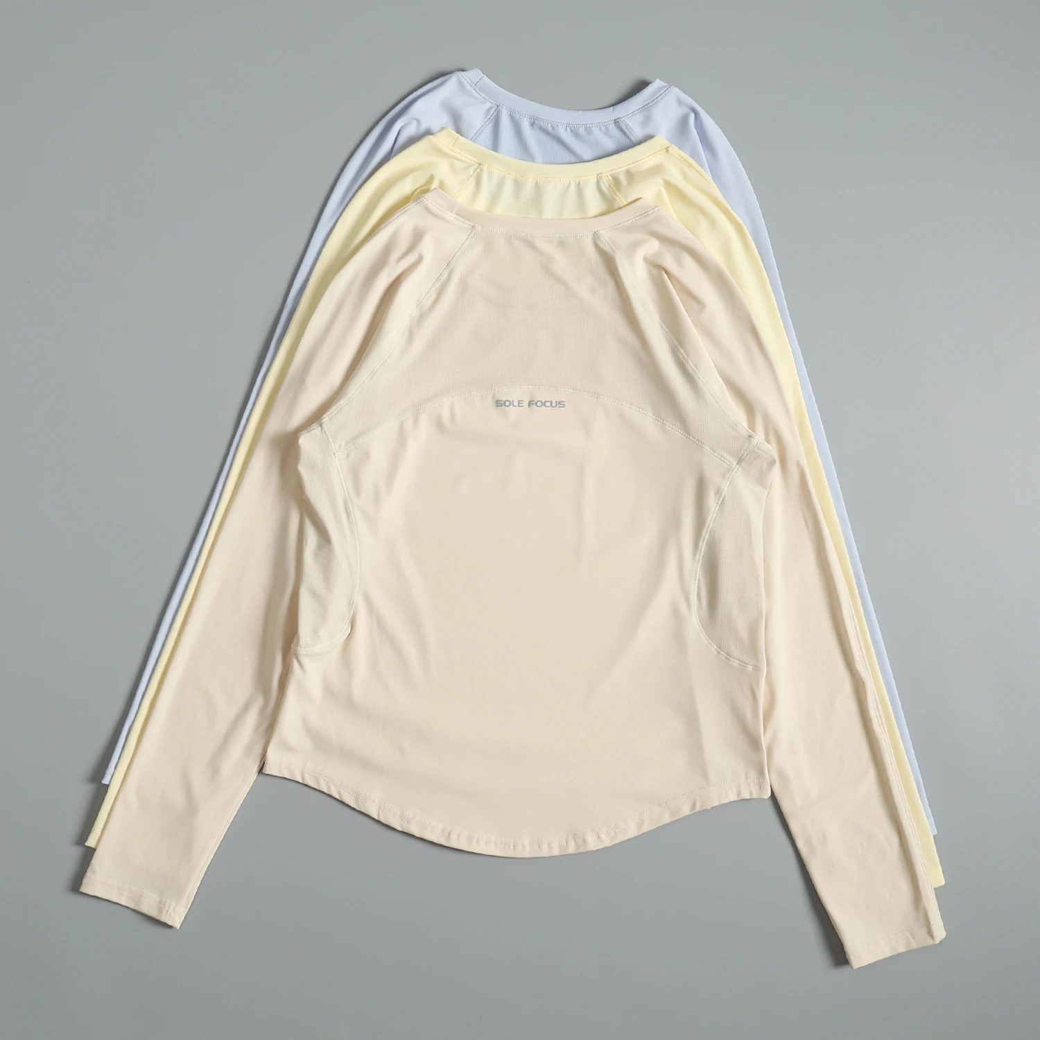 Sports long-sleeved women's autumn 2025 new gym training quick-drying tops high-looking breathable morning running yoga T-shirt