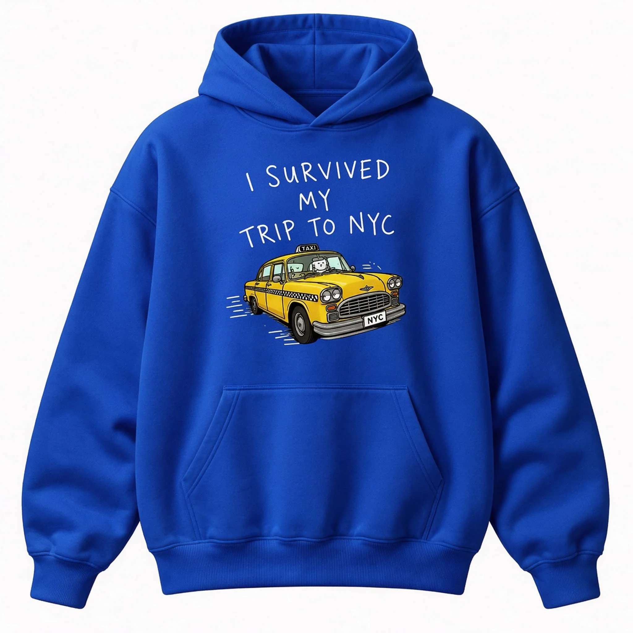 Ich habe meine Reise nach New York überlebt – Tom Holland Herbst-/Winter-Kapuzenpullover, Unisex, für Herren und Damen, Sweatshirt, Oberteil, Baumwolle, Herren-Kapuzenpullover. – Detail 9