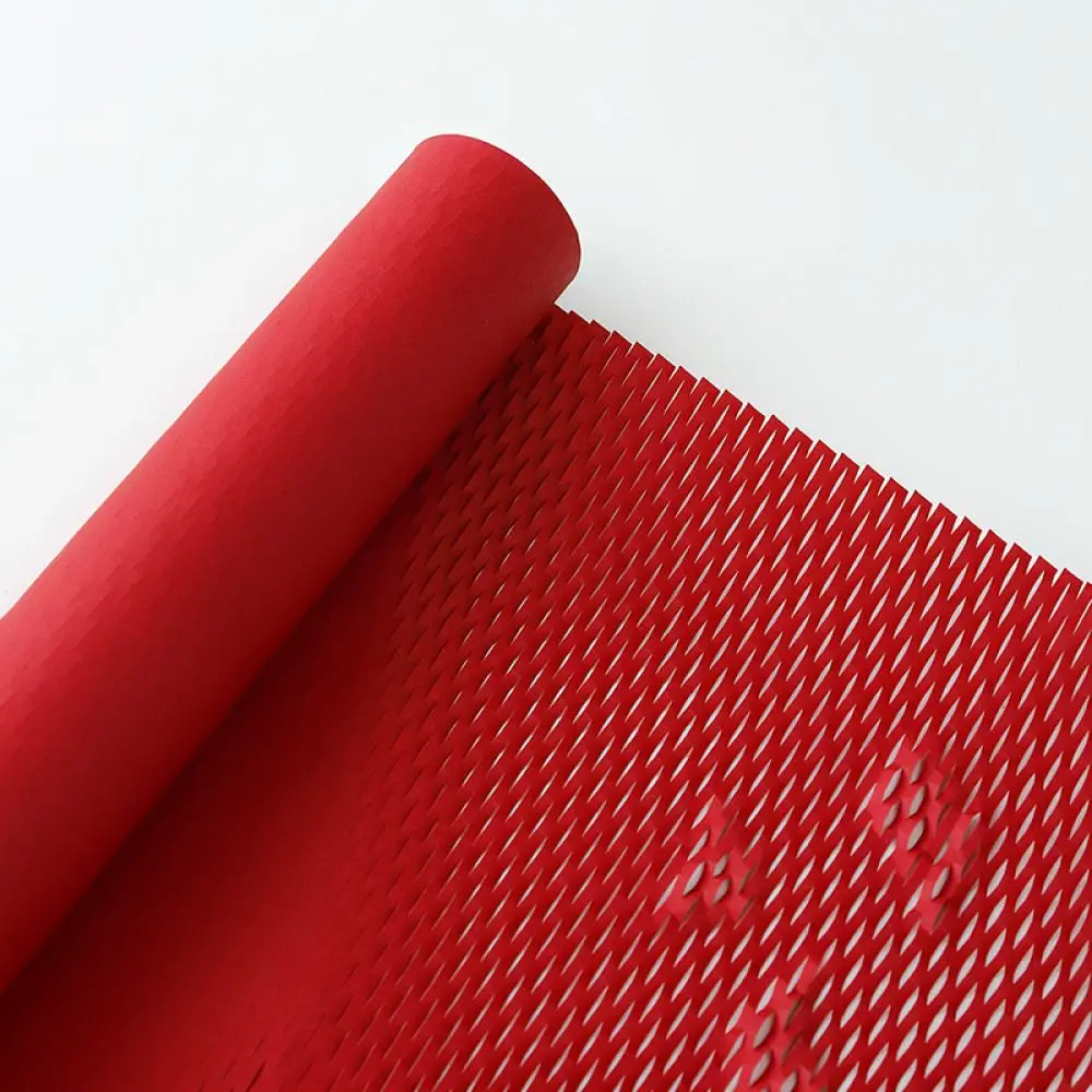 Waterproof Honeycomb Mesh Paper Floral Wrapping Material Bouquet Packaging Supplies For Gift Flower Decoration Arts Craft