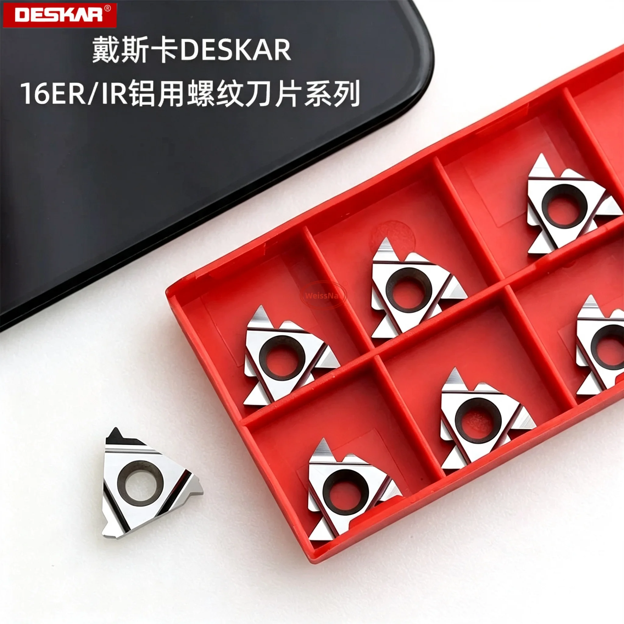 DESKAR 16ER 16IR1.0-3.0ISO 14NPT 11BSPT 11W 14W A60 AG55 AG60 K15 Threaded Insert Inserts