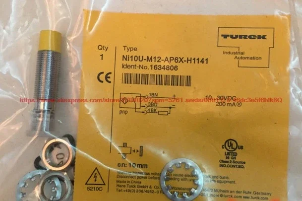 

100% НОВЫЙ датчик приближения Ni10U-M12-AP6X-H1141