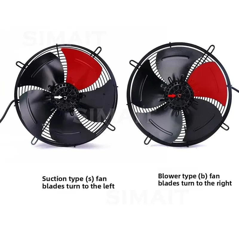 YWF4D-350S 4E 6E 6D 350B External Rotor Axial Fan Motor Condenser Fan