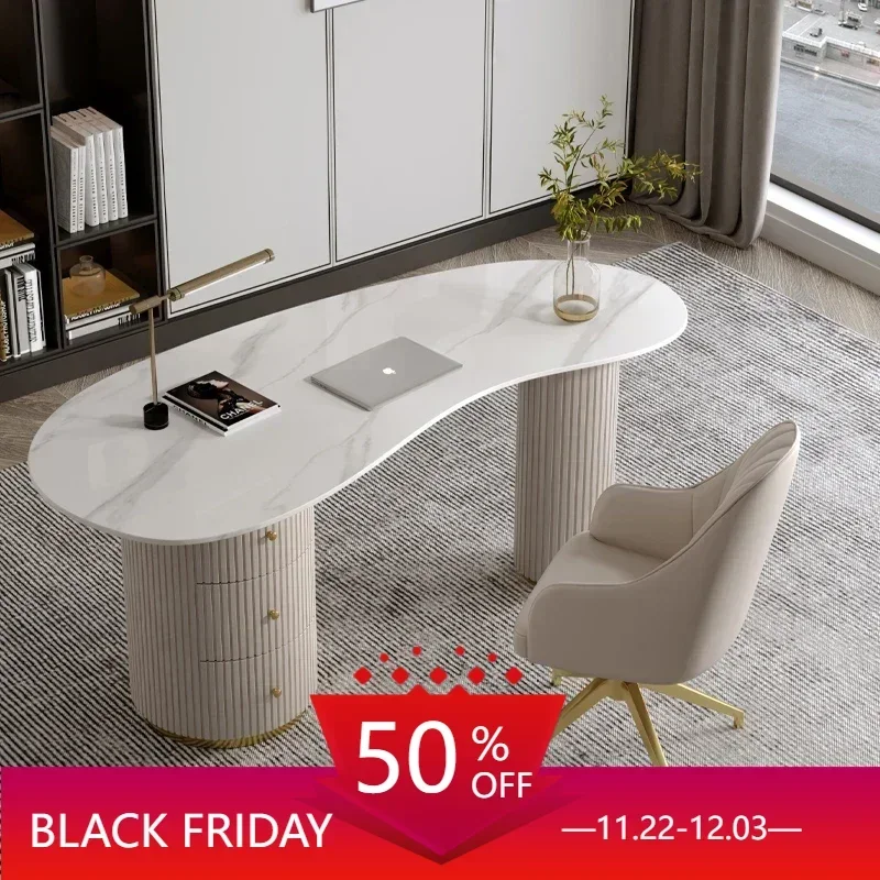 

Gaming Tables Office Desk Work Height Organizer Workshop Table Coffee Low Furniture Dressing Tv Writing Computer Desks White