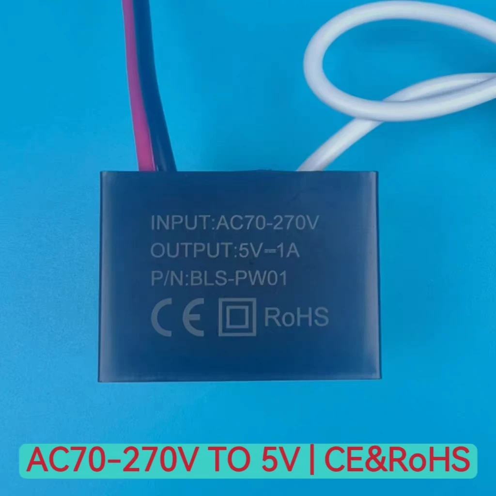 

Industrial-grade 5V1A Water-proof Transformer AC 70-270V to 5v 1A2A Power Supply Type-C Monitoring Adapter USB DC