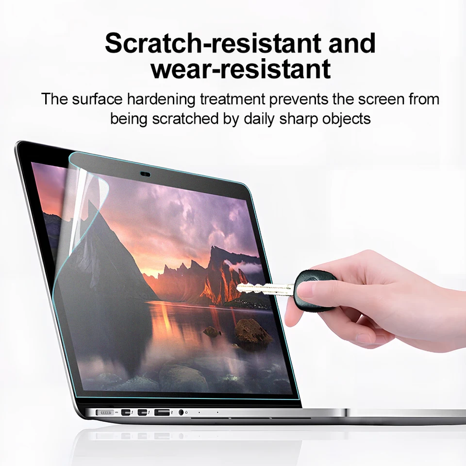 2 Paquetes Anti-Reflejo Anti-Rayaduras Protector de Pantalla Mate para Macbook 2025 Air 13" 15" M1 M2 M3 M4 MBK Pro 14" 16" Pulgadas Protector de Pantalla 3