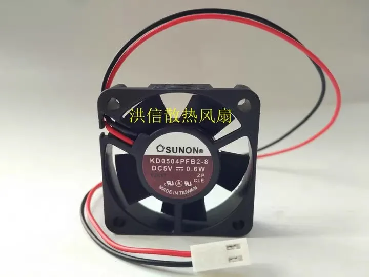 Free shipping original 4010 KD0504PFB2 DC5V 0.6W 4CM switch cooling fan