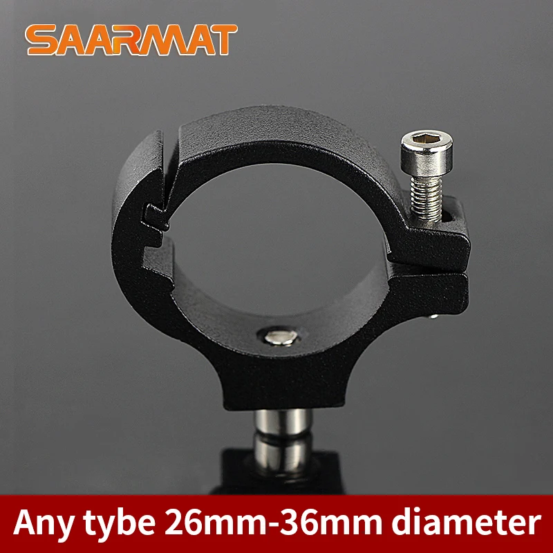 Motorcycle  Spotlight Aluminum bicycle light holder electric motorcycle clamp flashlight clip led headlight rotary clamp