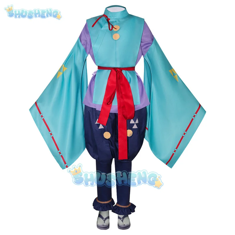 Tokiyuki Hojo Cosplay Costume Wig Anime The Elusive Samurai Uniform Chojumaru Elusive Warriors Halloween Party Women Men