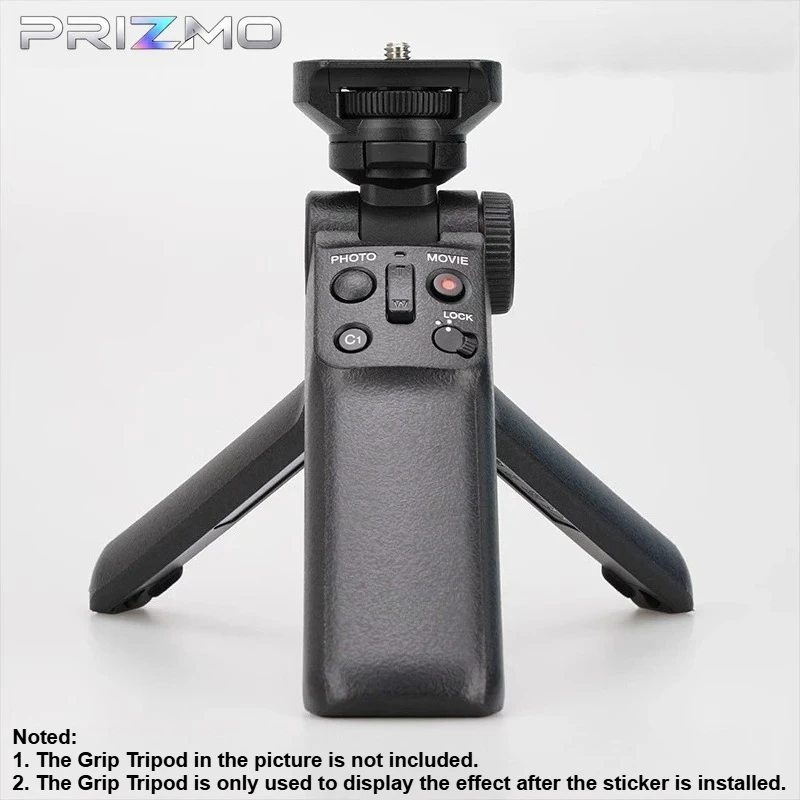 For Sony GP VPT2BT Grip Tripod Skin Protective Sticker Anti-Scratch Vinyl Wrap Premium Body Decal Cover GP-VPT2BT Color blocking