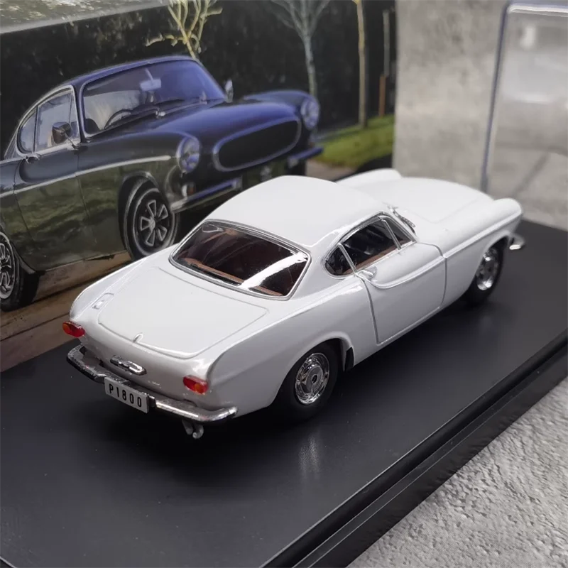 لعبة موديل سيارة كلاسيكية دييكاست ، محاكاة سبيكة P1800 ، جمع فاخر ، عرض هدية ، تذكار ، مقياس #4