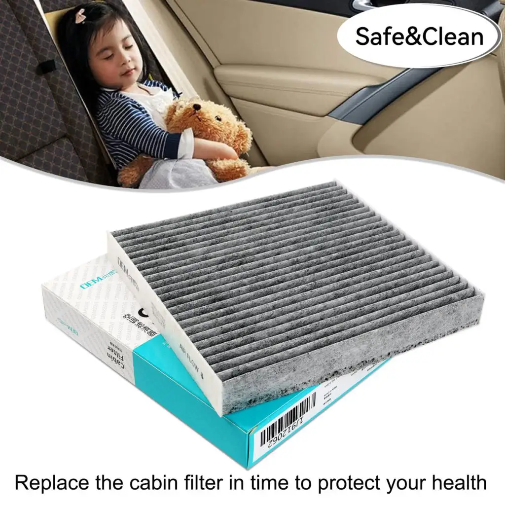 Car Pollen Cabin Air Filter 97133-L1000 97133-R2000 For Hyundai Santa Fe Sonata Tucson Kia Sorento Sportage 2020 2021 2022 2023