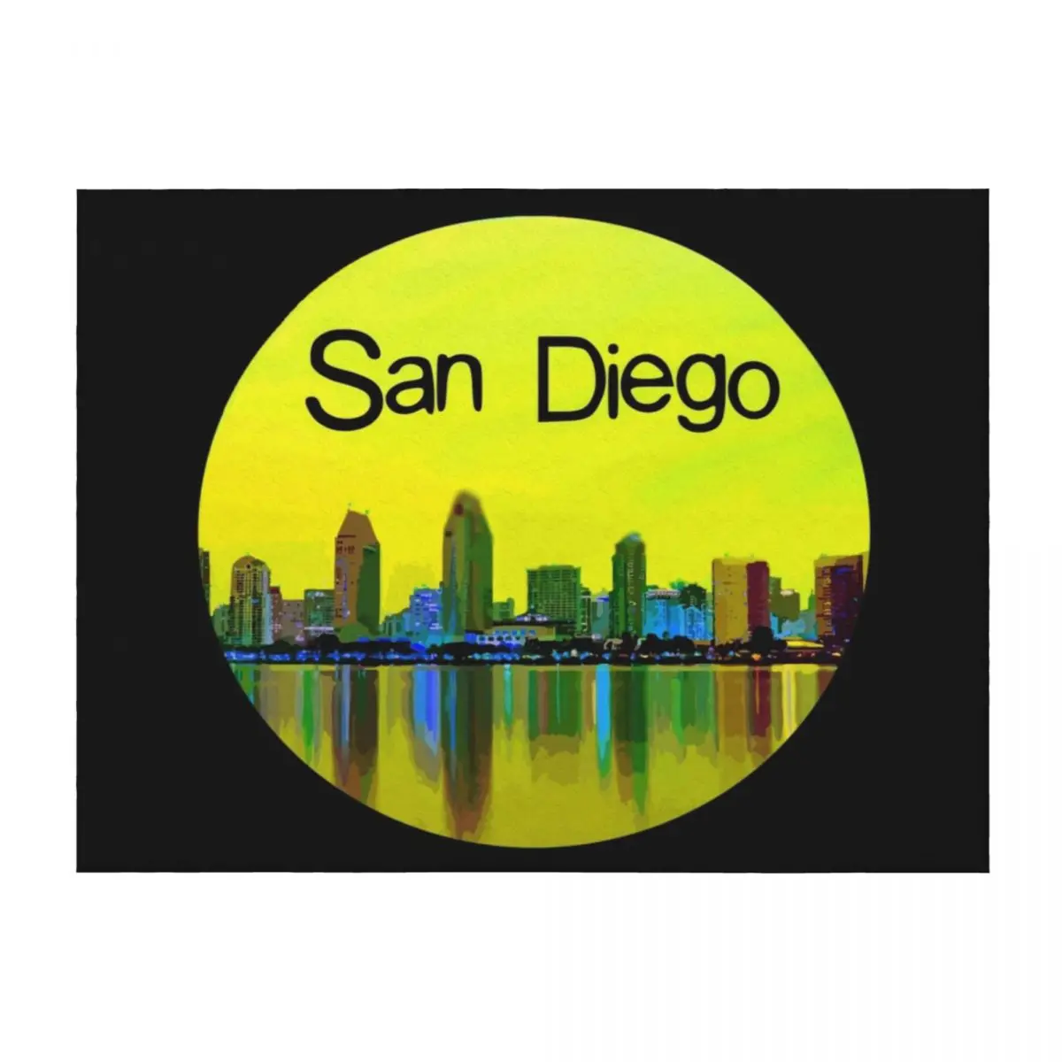 

San Diego Throw Blanket Polar Decorative Beds Bed Fashionable for sofa Blankets