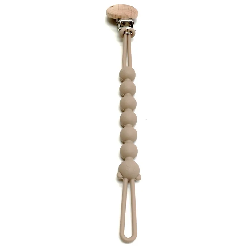 1/9PCS Baby Ein Schnuller Kette Baby Schnuller Lanyard Food Grade Silikon Zahnen Beißring Anti Verloren Schnuller anti Drop Kette – Detail 11