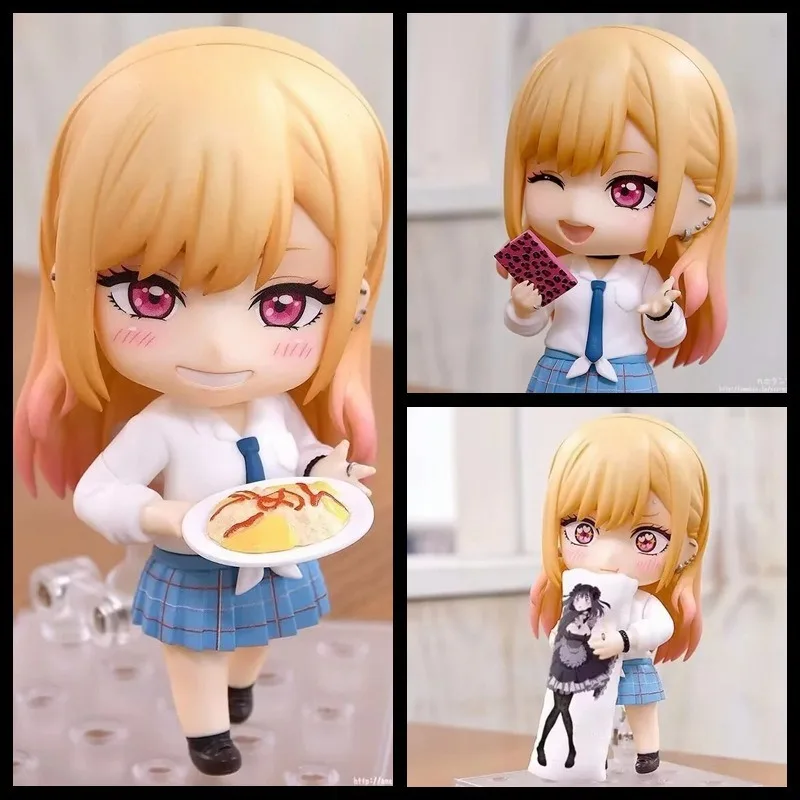 

Hot Anime My Dress Up Darling Series Q Edition Figure Cartoon Character Kitagawa Marin Cute Creativity Boxed Toy Birthday Gift