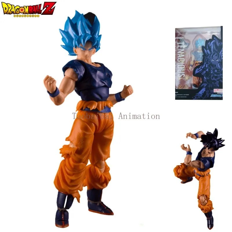 In Stock Dragon Ball Magic Pact Movable SHF Goku Unyielding Martial Arts Model Movable Figure Toy Collection Gift