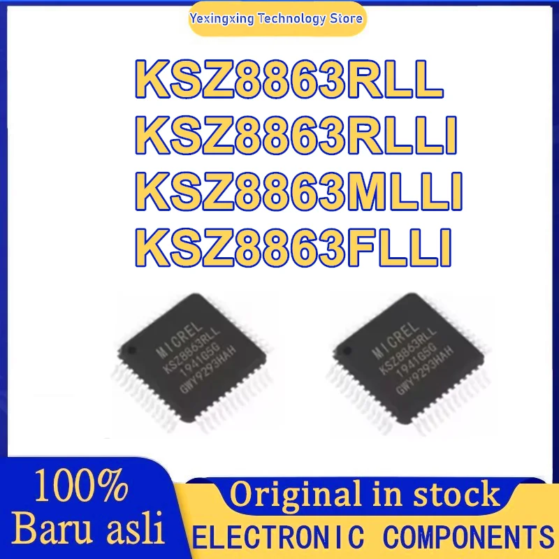 

KSZ8863FLLI KSZ8863RLL KSZ8863RLLI KSZ8863MLLI KSZ8863 KSZ Ic chip CPLD FPGA LQFP-48 100% New Originl In Stock