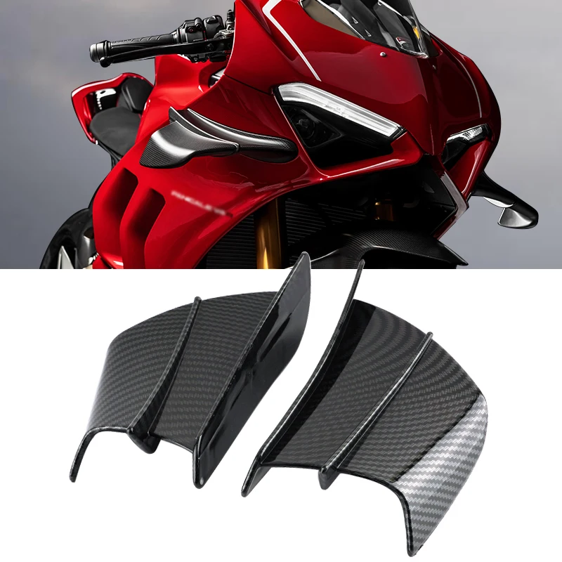 Winglet Aerodynamic Wing Kit Spoiler For Ducati Panigale V2 V4 899 959 1198 1199 1299 Panigale R S Motorcycle