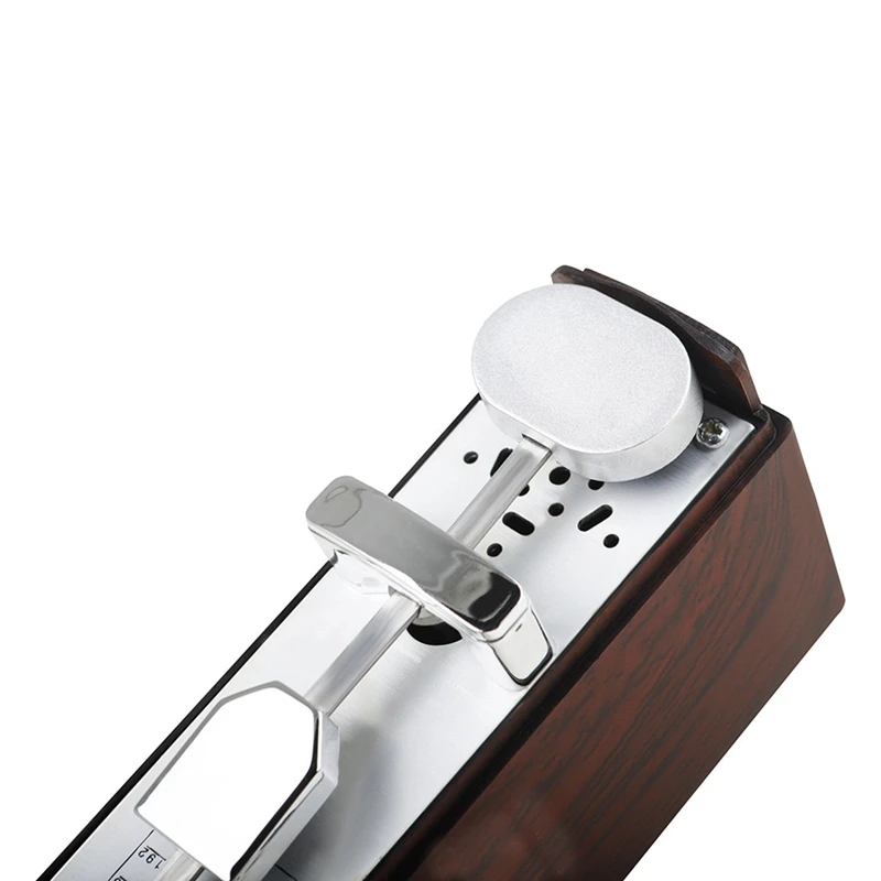 

Mechanical Metronome With Simple Five Pointed Star Amplifier Hole Design, Adjustable Metronome Speed 60 To 208 Beat B Durable