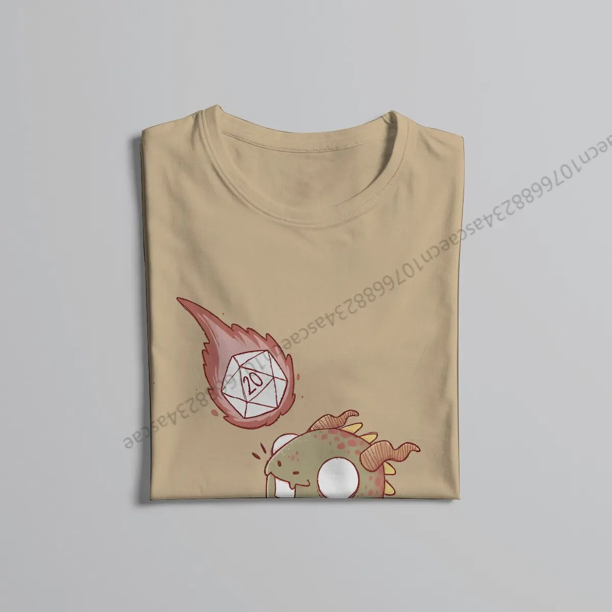 DND Critical Hit T Shirt Men Tees Summer Clothing Cotton O-Neck TShirt