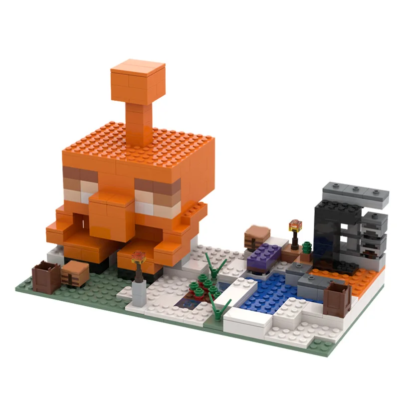 279 PCS Famous Game Golem House Building Blocks Bricks Model For Children Educational DIY Assembly Toys Christmas Festival Gifts