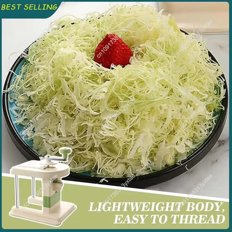 N09R-Homemade Cabbage Slicers Machine Japanese Style Portable Quick Lettuce Sharpen Grater