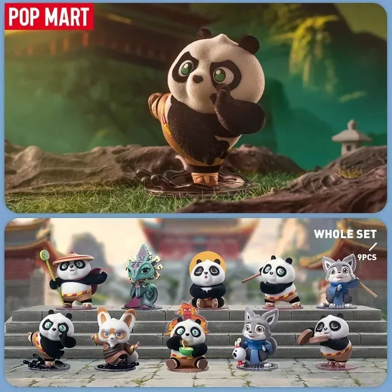 

POP MART Kung Fu Panda Series слепая коробка Kawaii аниме фигурка-сюрприз Mystery Dolls универсальная коллекция