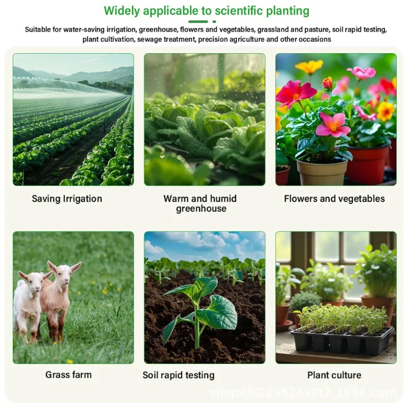 Android Only Usb Connected 8 In 1 Soil Detector Nitrogen Phosphorus Potassium Temp Humidity Ec Conductivity Environment Tester