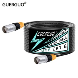 0.3M-100M Cat5/Cat6 UTP Stage Ethernet Extension Cable Waterproof Outdoor&Indoor LAN Network Cable-Zinc Alloy RJ45 Connector