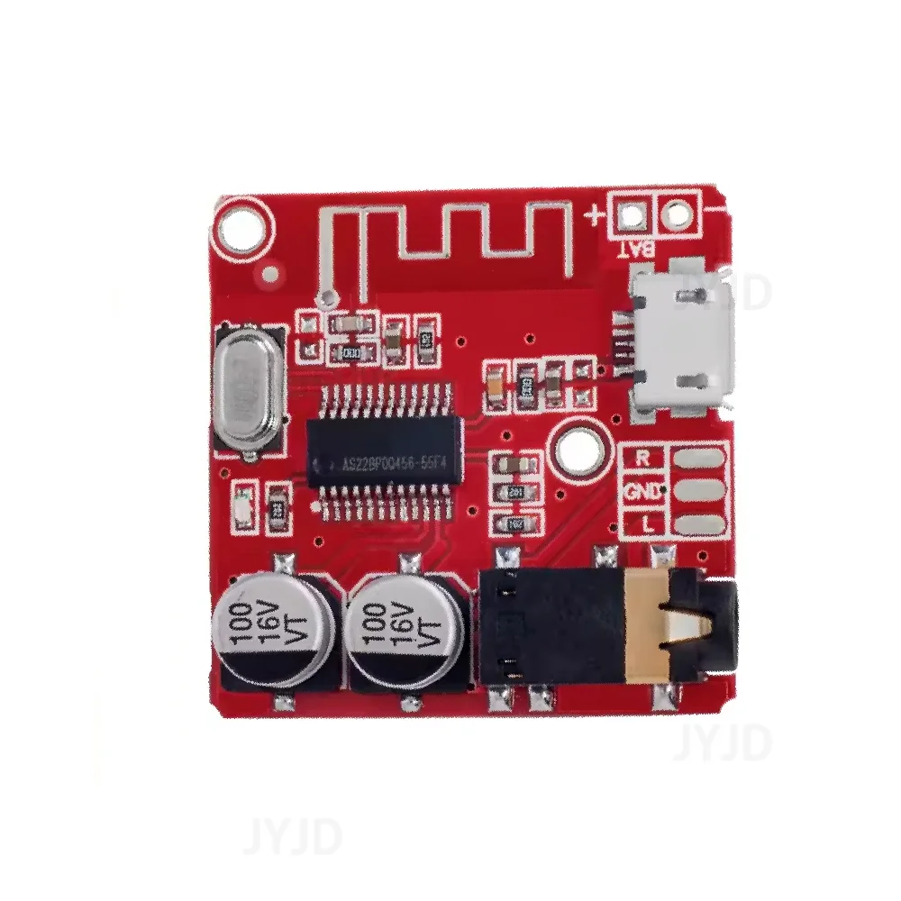 DIY Bluetooth Module Audio Receiver Board Bluetooth 5.0 MP3 Lossless Car Audio Decoder Board Wireless Stereo Music Module 3.7-5V