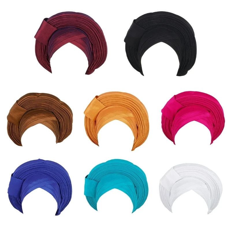 

Fashionable African Head Scarf Wrap for Casual Wear Travel and Parties