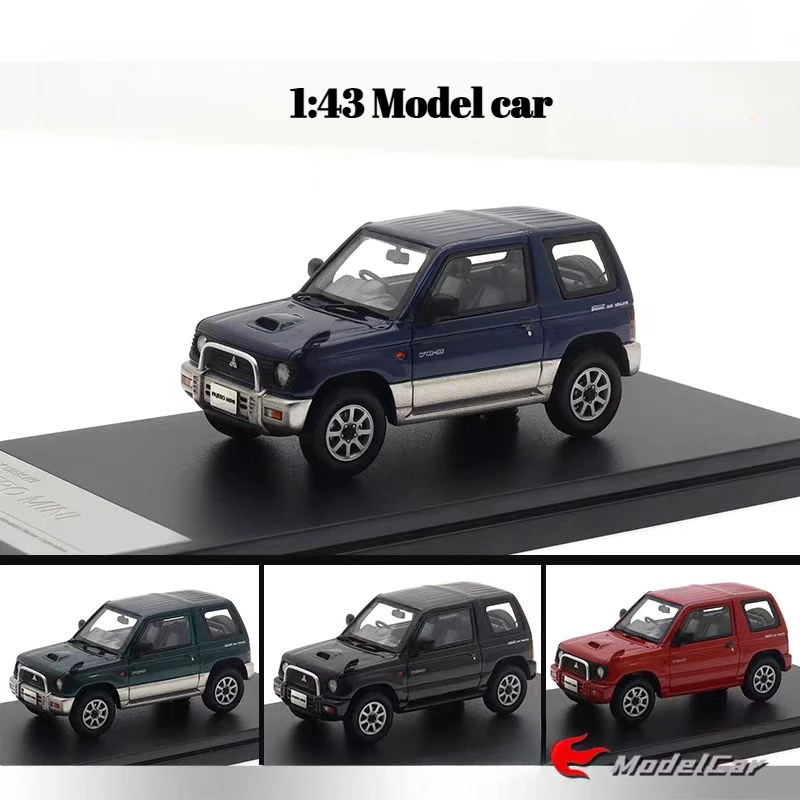 

New 1:43 Scale Model Car For PAJERO MINI【VR-II (1994)】Refined Resin Car Model Simulation Vehicles Collectible Decorate Toys Gift