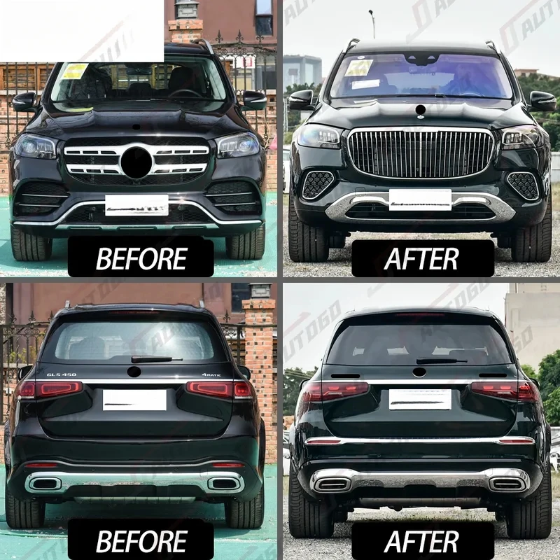 Factory Hot Sale BodyKit For Merdeces- X167 GLS 2020-2024 400d 450 580 4MATIC Upgr to 2024  New taillight Optional