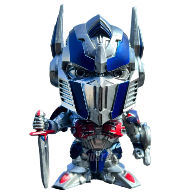 TransDevices-Modèle d'ornement Optimus Prime Megatron Hound Car Butter Bobble Head Toy, Décoration de bureau, Cadeau de vacances