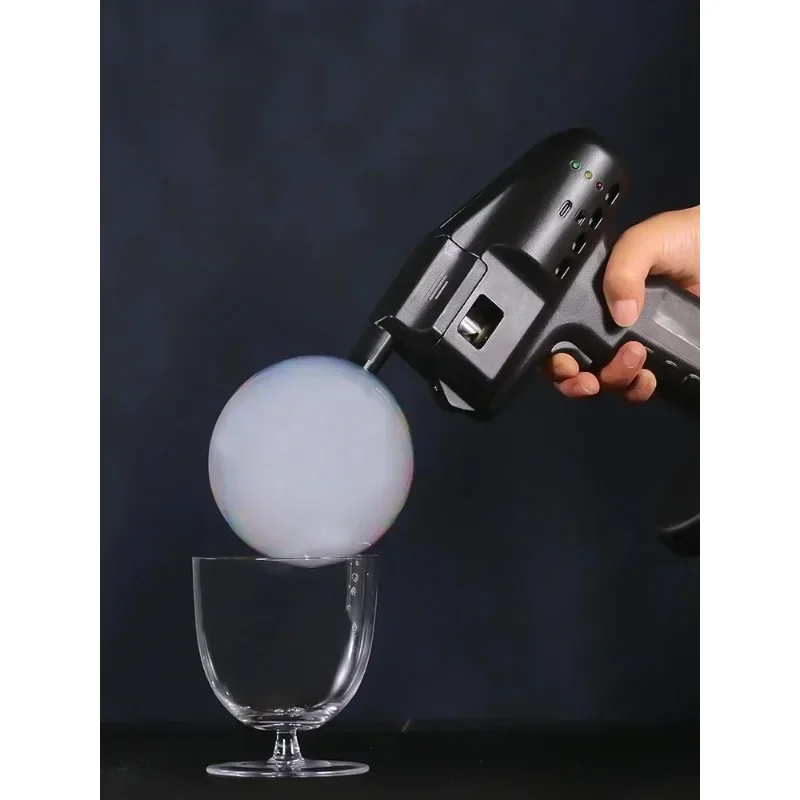 Cocktail Smoke Gun Bubble Gun Smoke Making Machine Smoke Gun Molecular Cuisine Coffee Bubble Machine